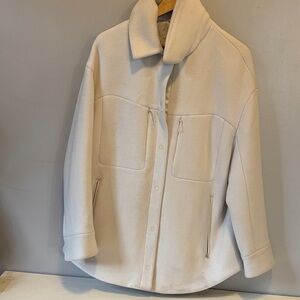 Lululemon Athletica Cream Teddy Jacket